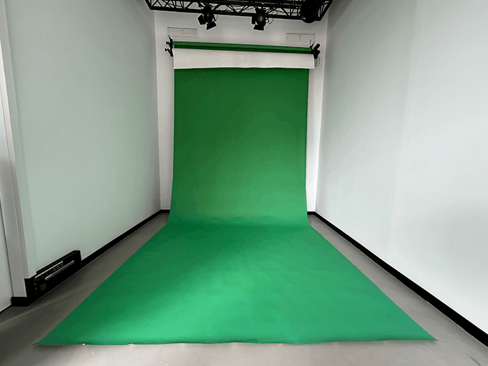 Croma verde para grabaciones y producción audiovisual